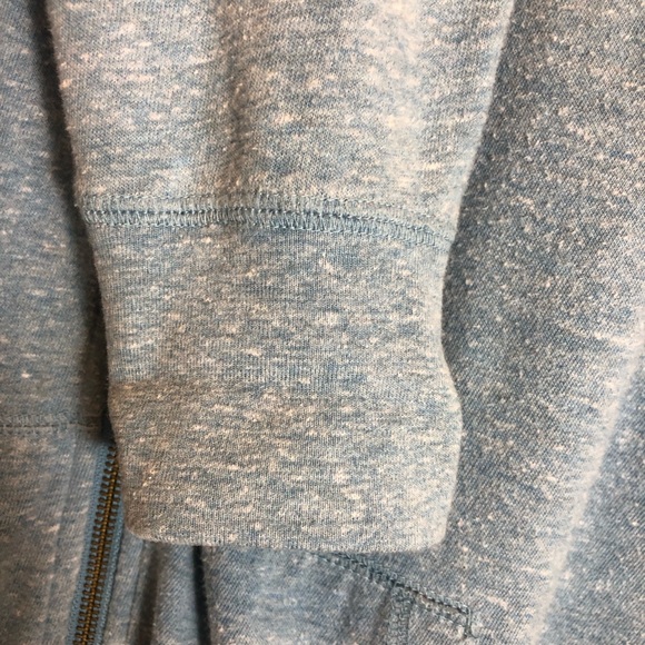 Nike Just Do It Zip Up Front Blue Hoodie  Size 1X - Picture 7 of 10